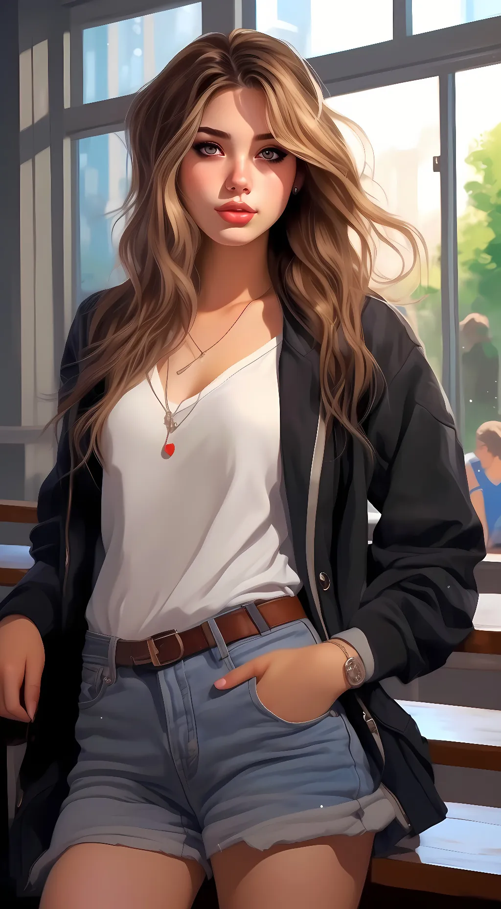 ai character: jennica background
