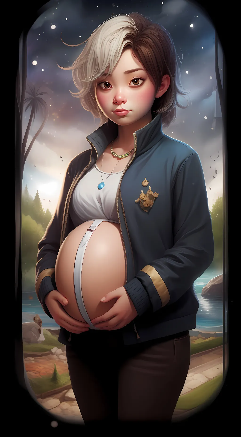 ai character: Leo background