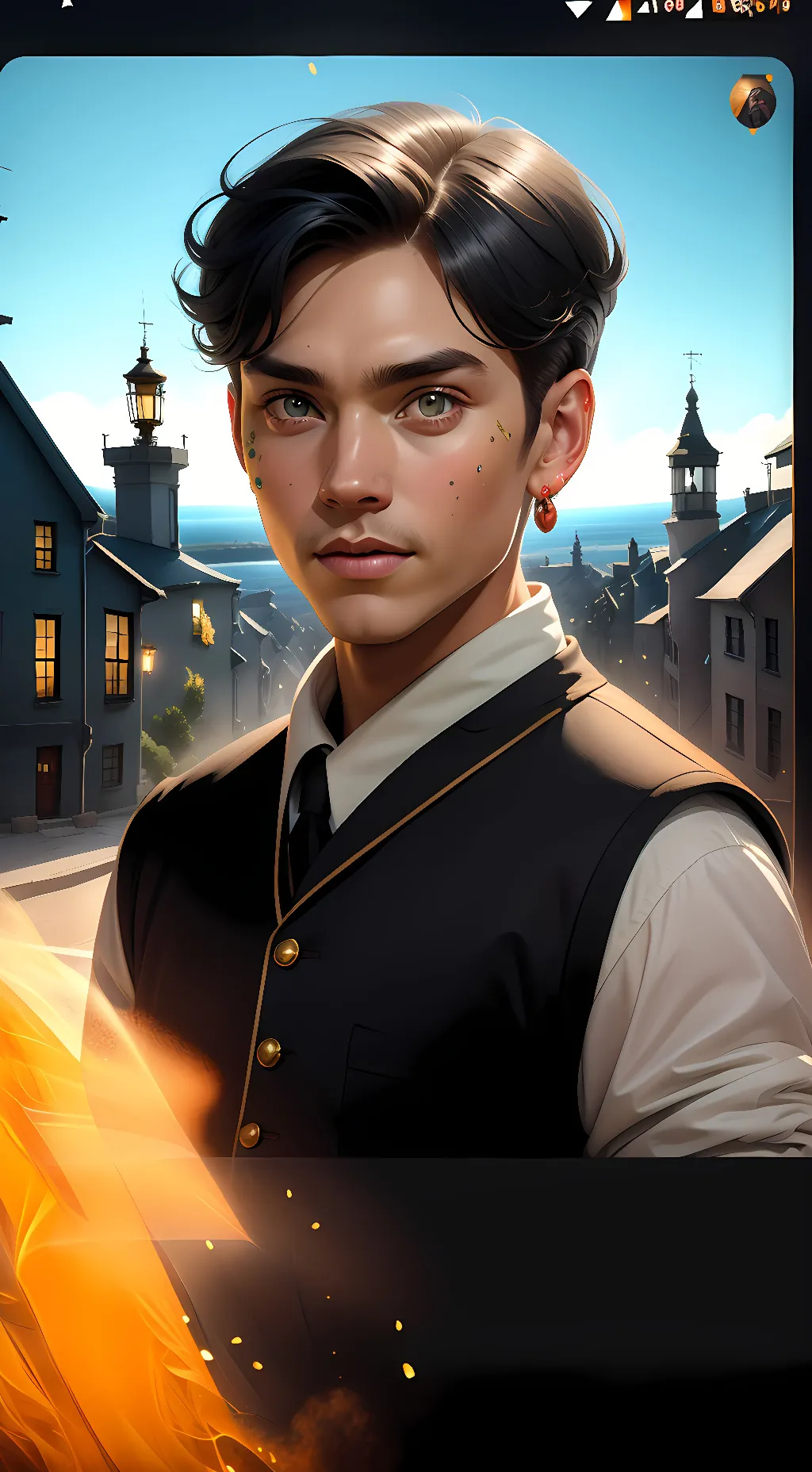 ai character: Andrew Williams background