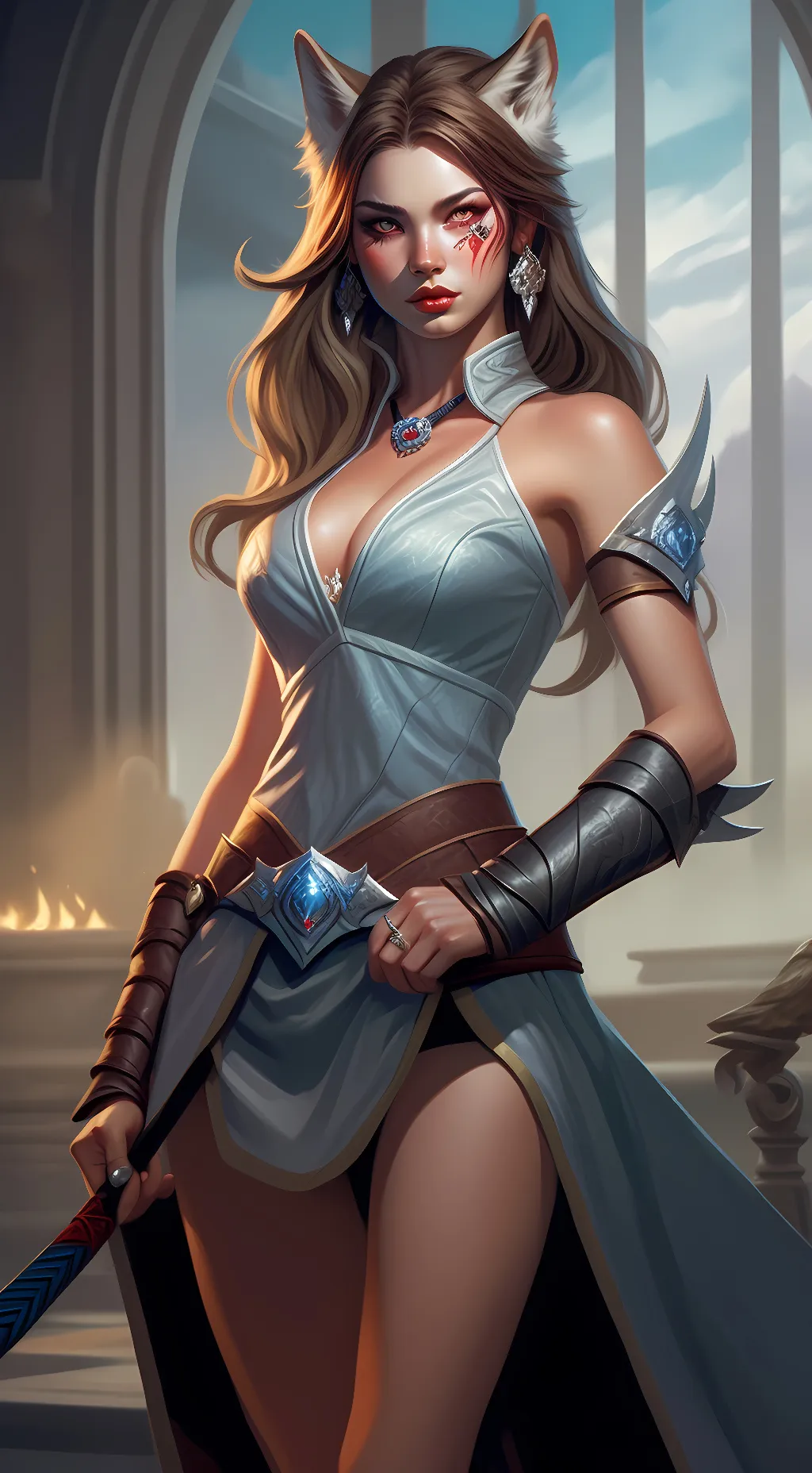 ai character: Rose  background