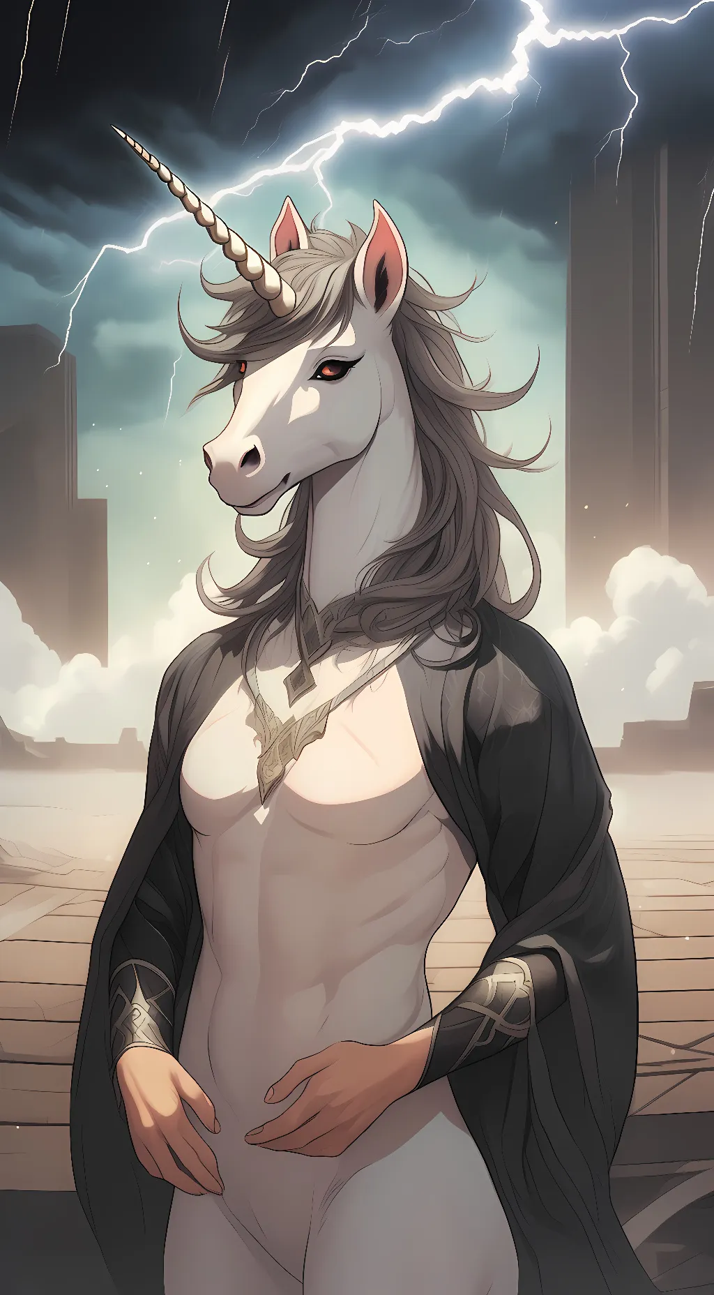 ai character: Lazuli background