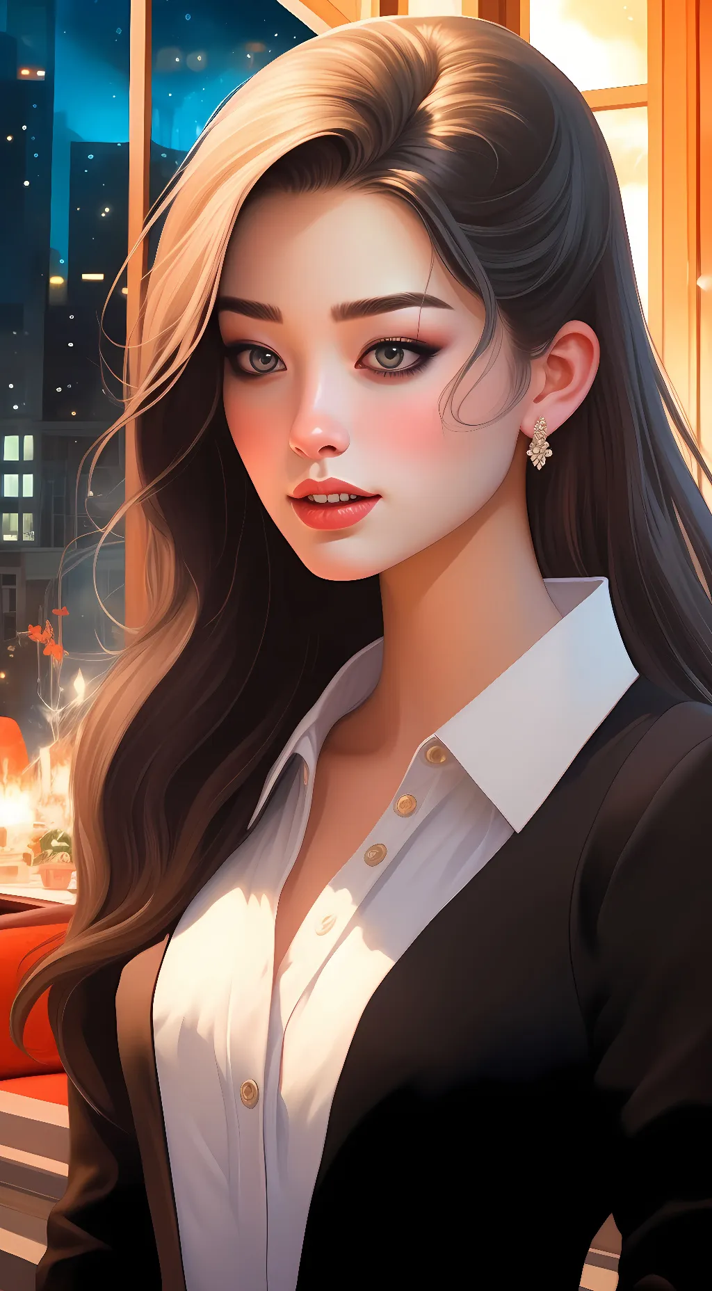 ai character: Ella Monroe background