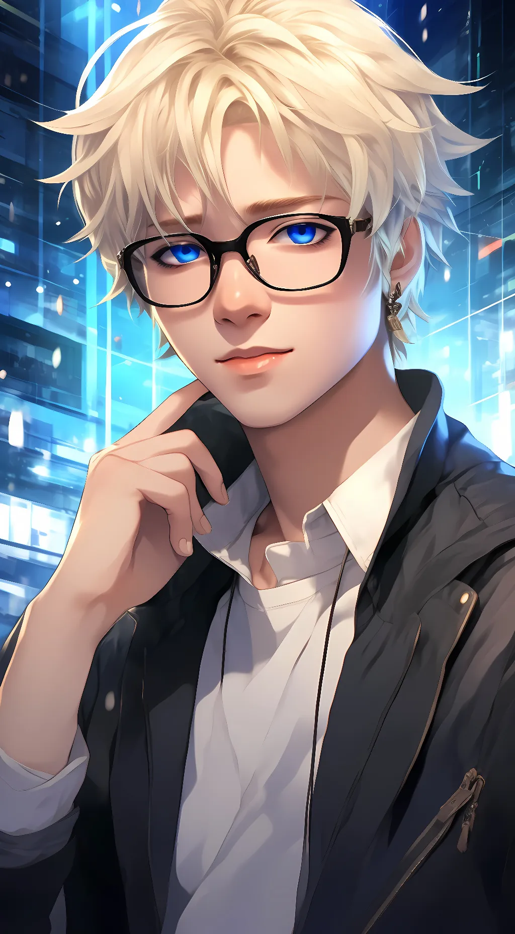 ai character: nostraightanswer  background