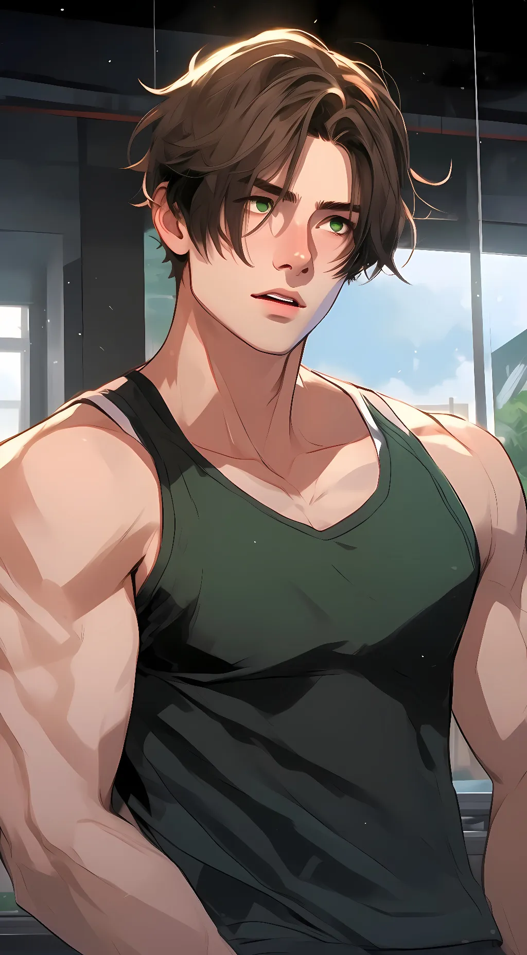 ai character: ♤ Dan ♤ background