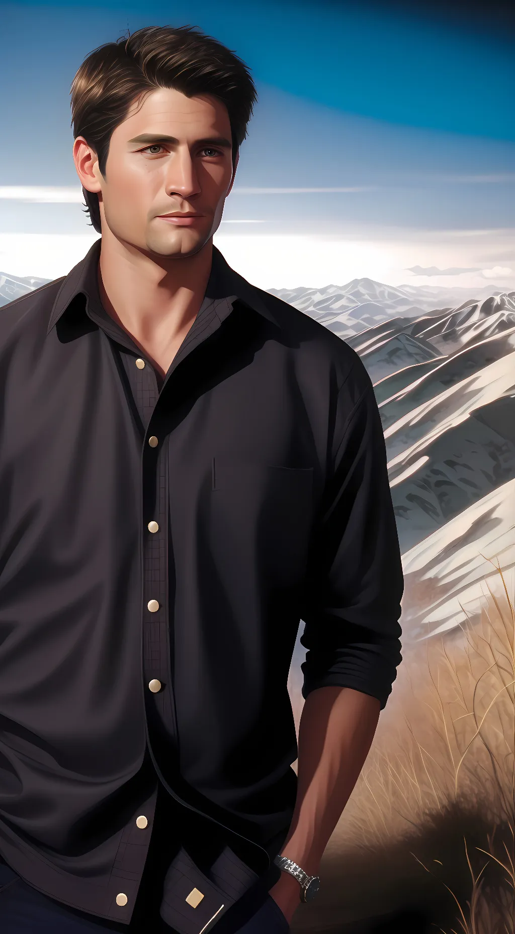 ai character: Nathan Scott  background
