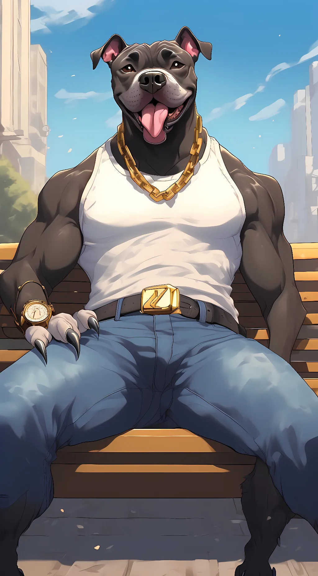 ai character: Jax background