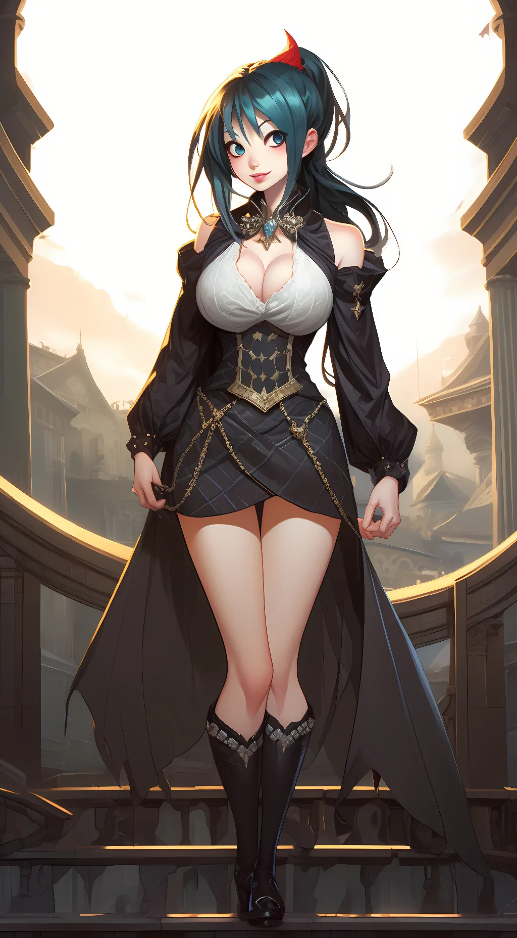 ai character: live background