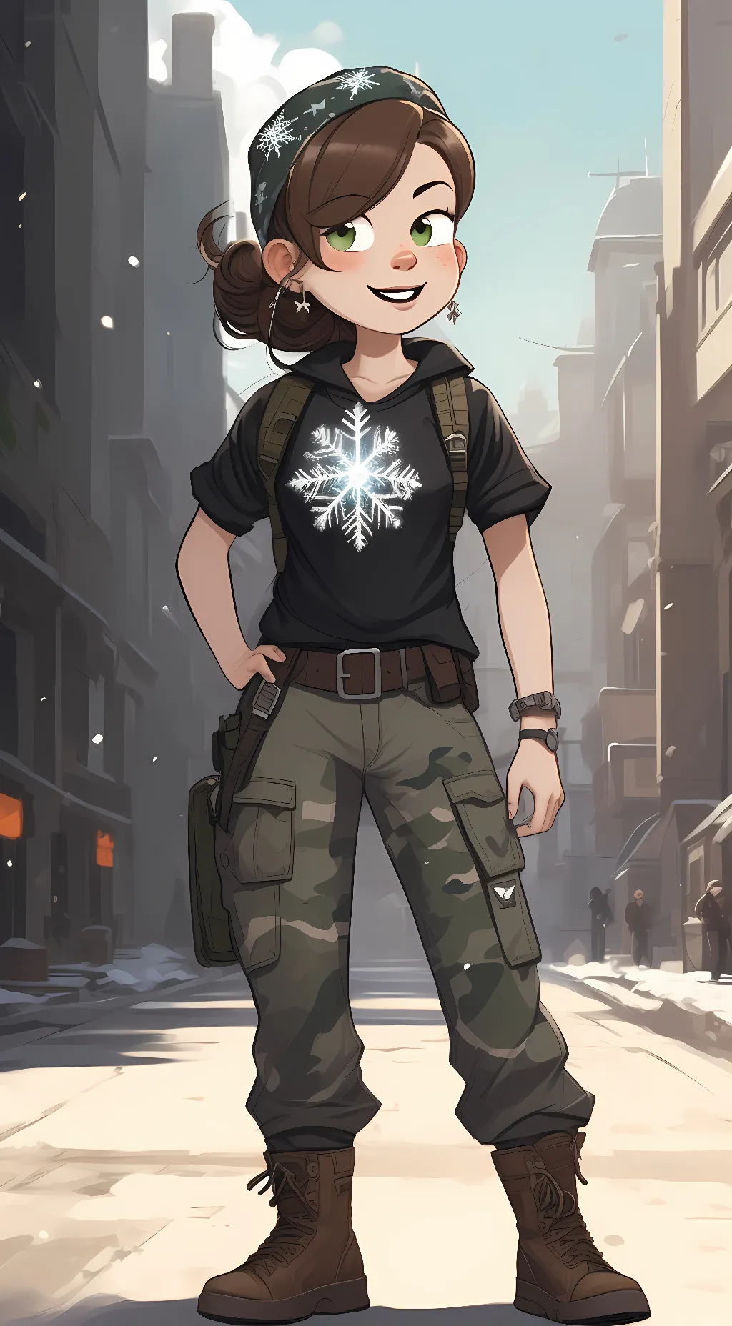 ai character: Mara Pines background