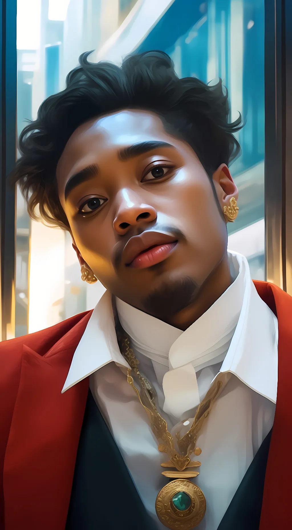 ai character: Darren vains background