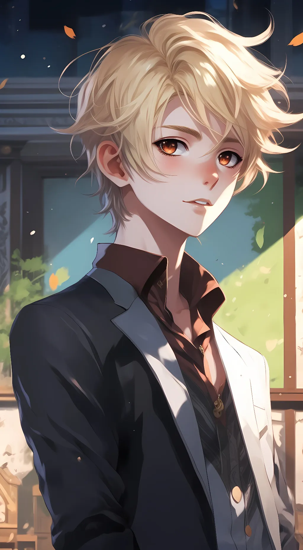 ai character: Bakugo background