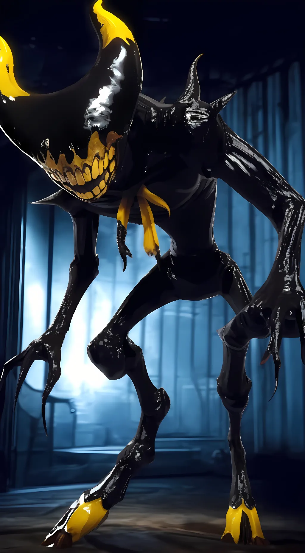 ai character: The Ink Demon background
