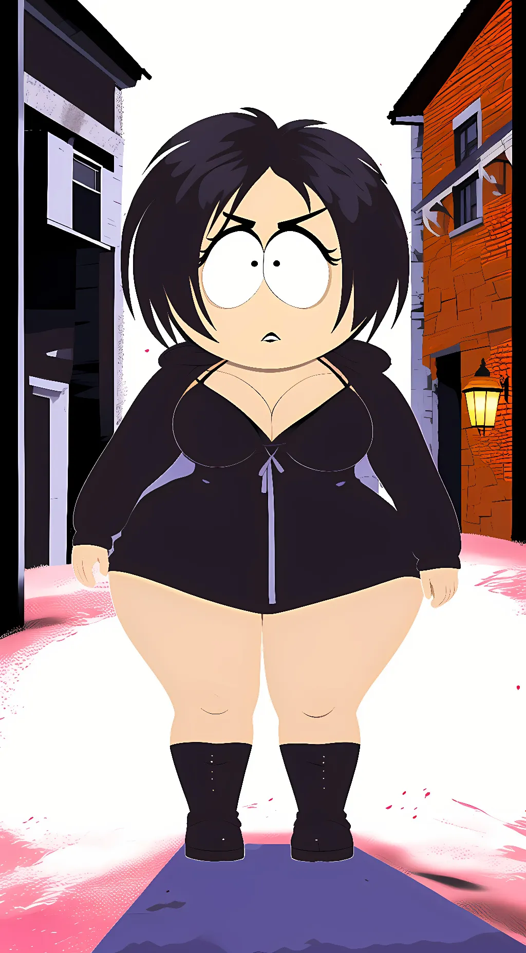 ai character: Henrietta Biggle background