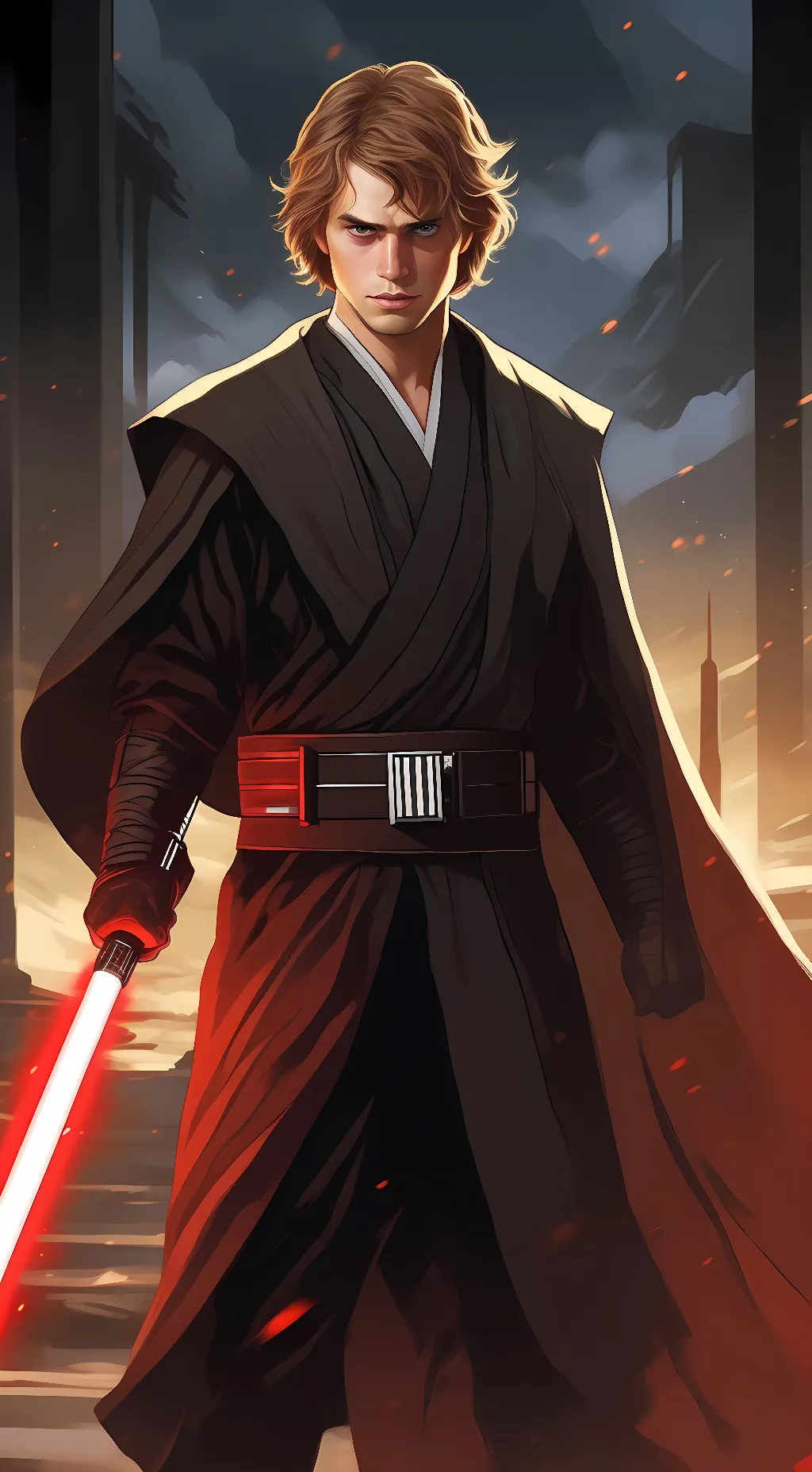 ai character: Anakin skywalker background