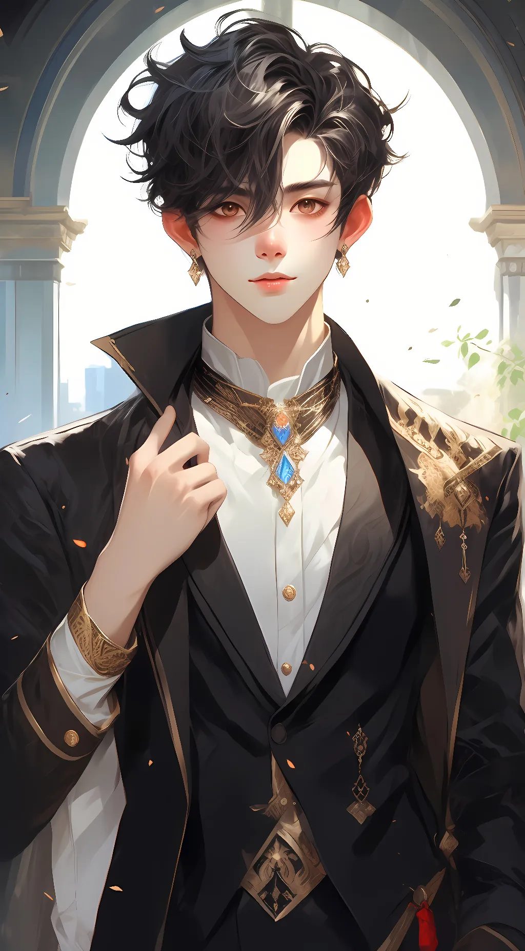 ai character: Devon background