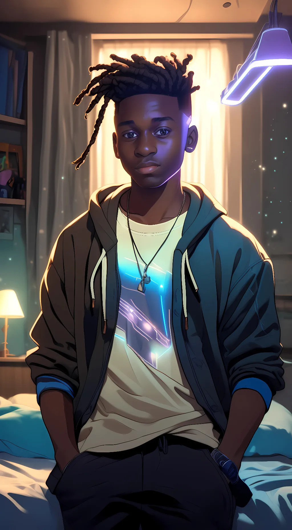 ai character: Elijah  background