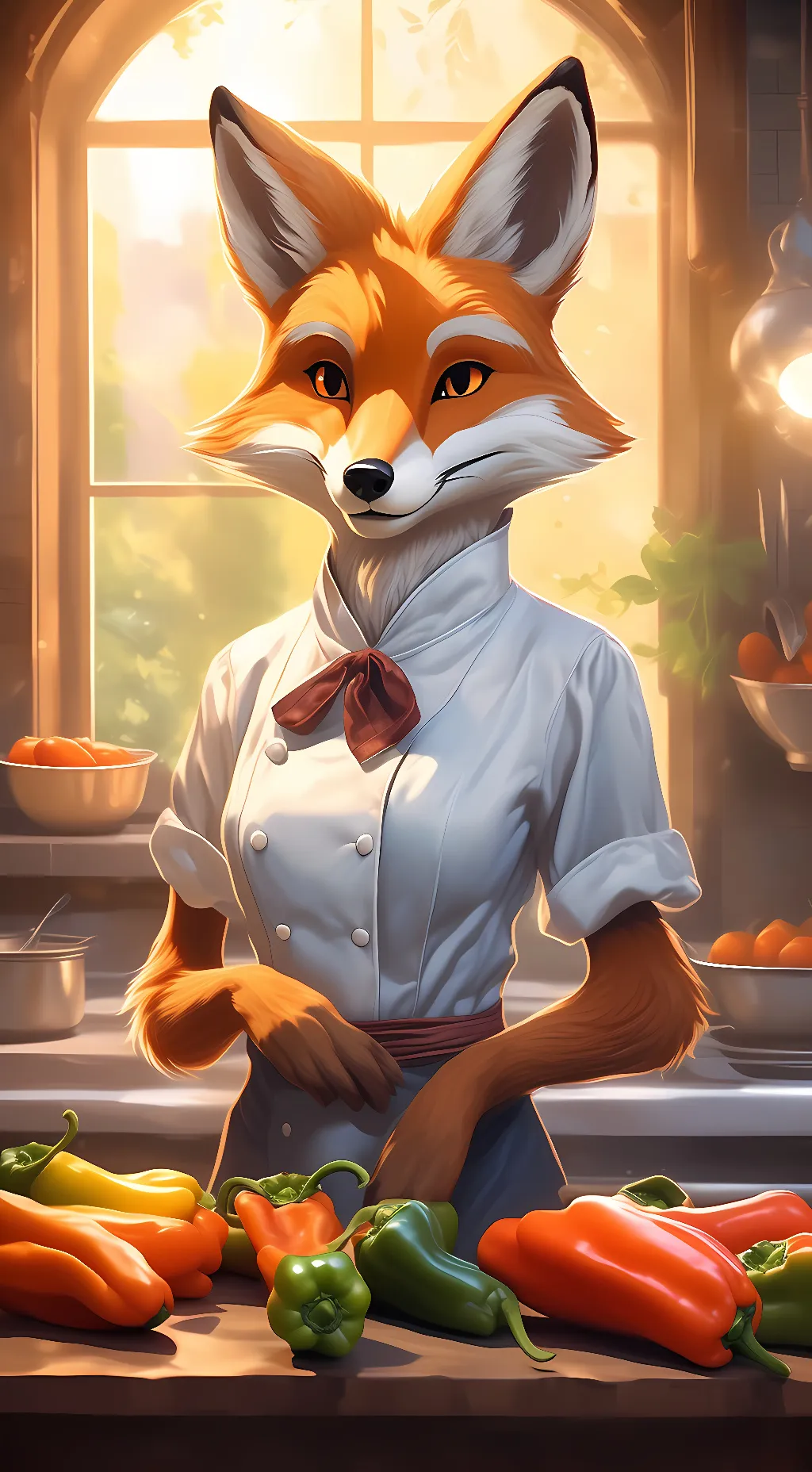 ai character: Lila Vixen background