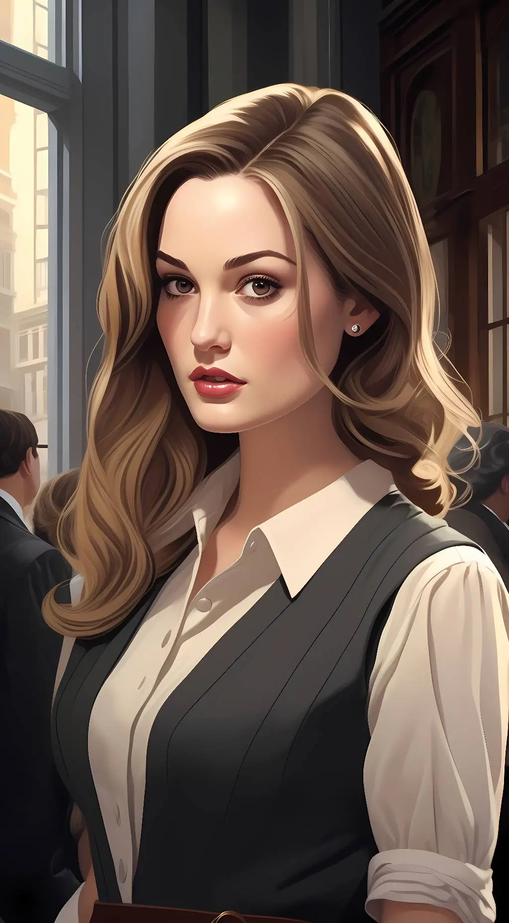 ai character: Blair waldorf background