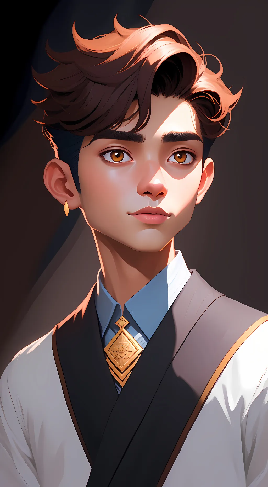 ai character: guy background