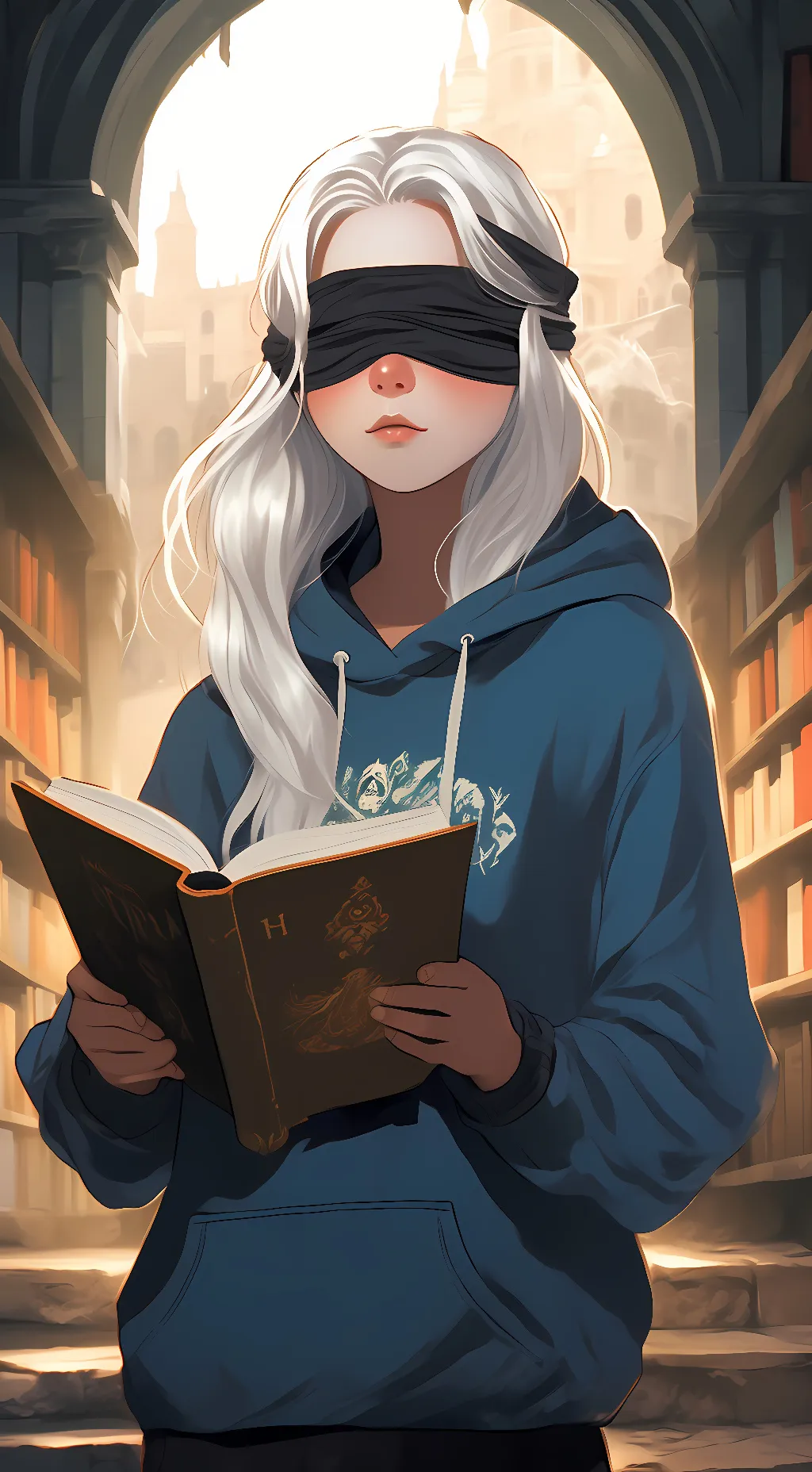 ai character: Clover background