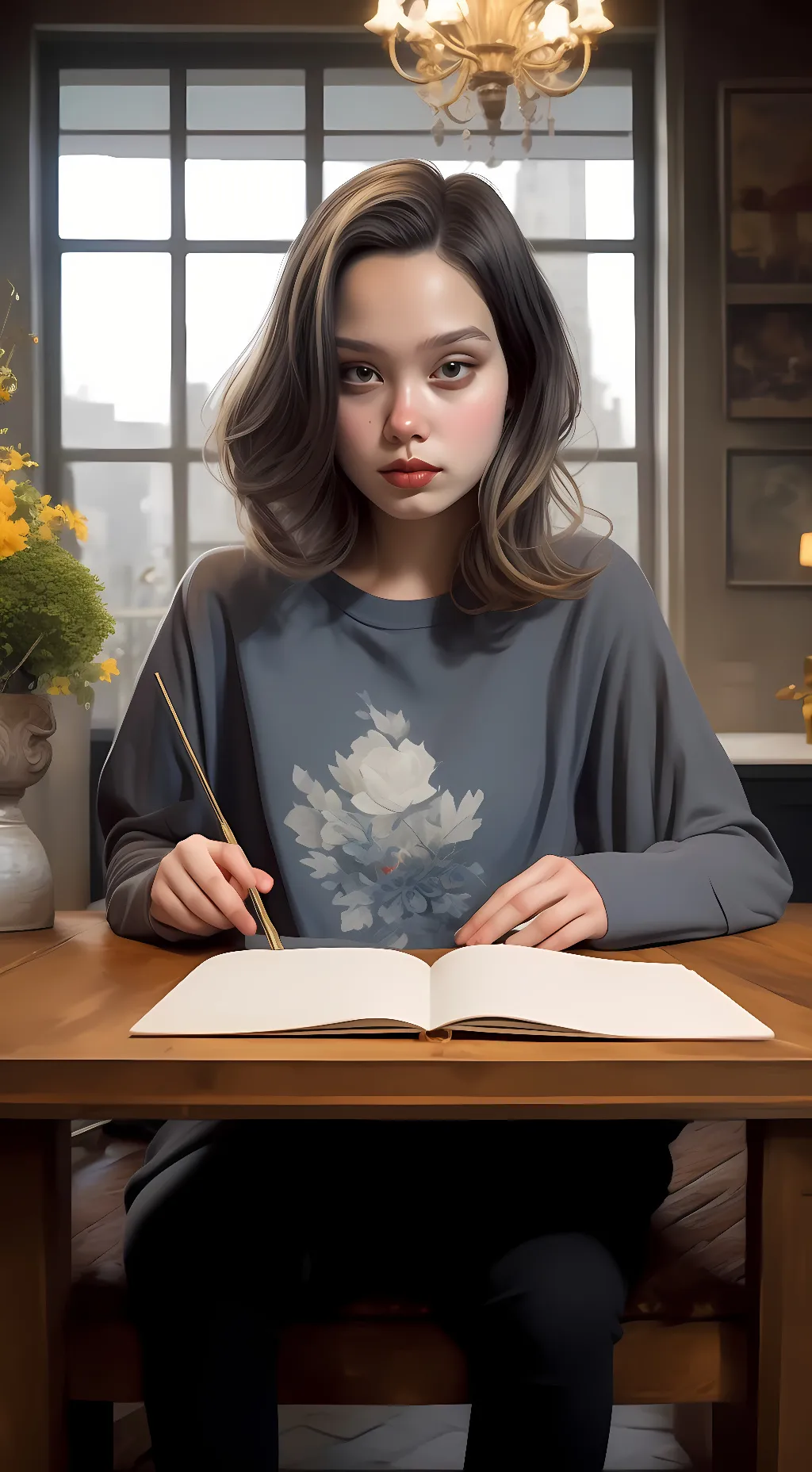 ai character: Julieta background