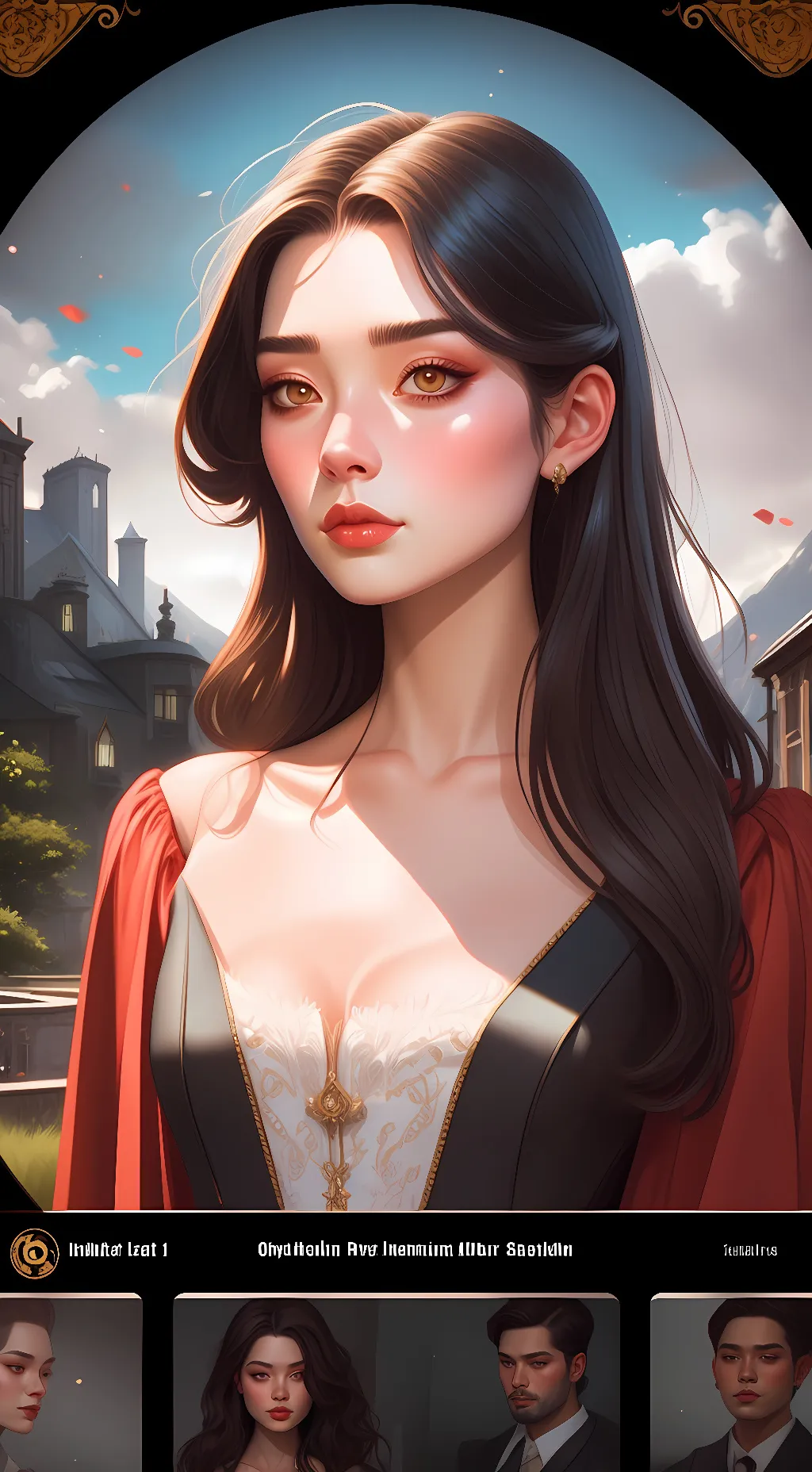 ai character: k-pop background