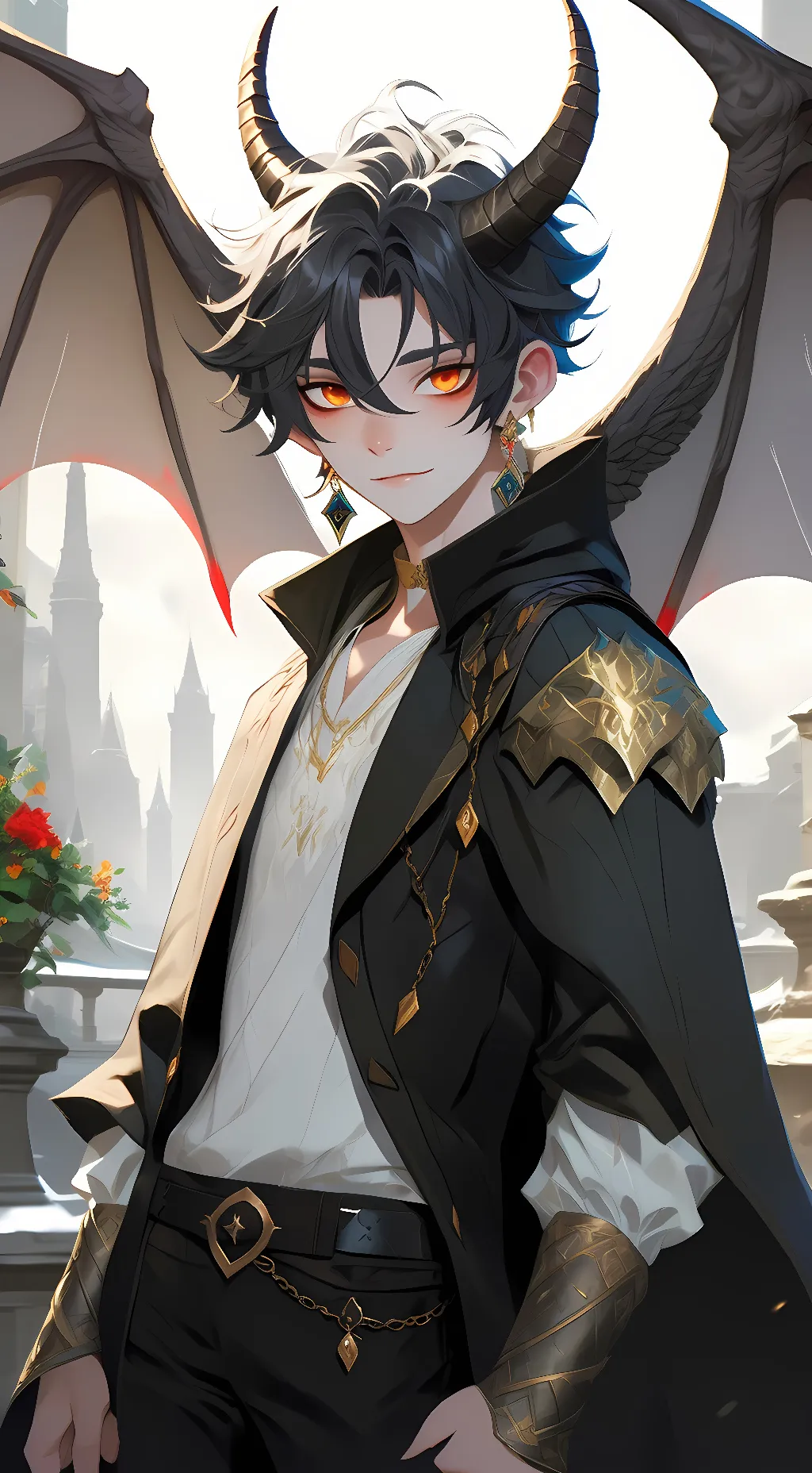 ai character: max background