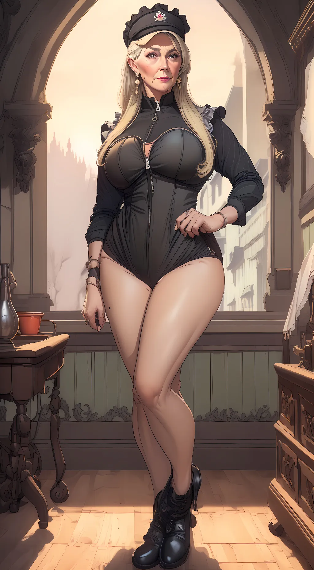 ai character: liz background