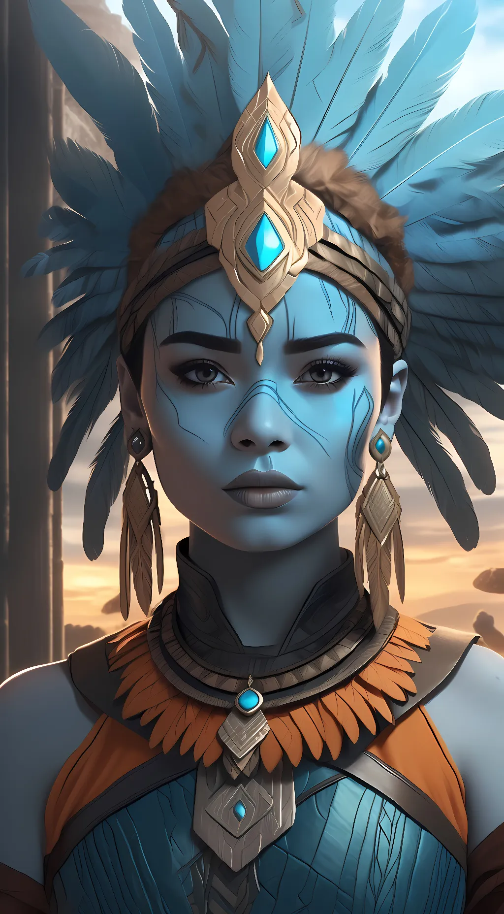 ai character: Namora background