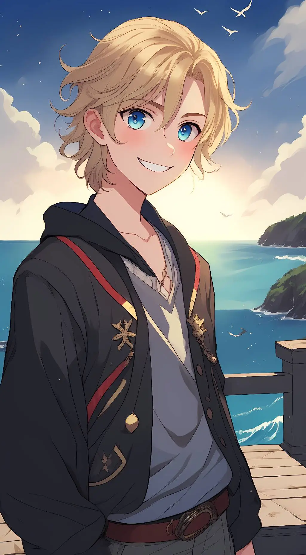 ai character: Lukas background