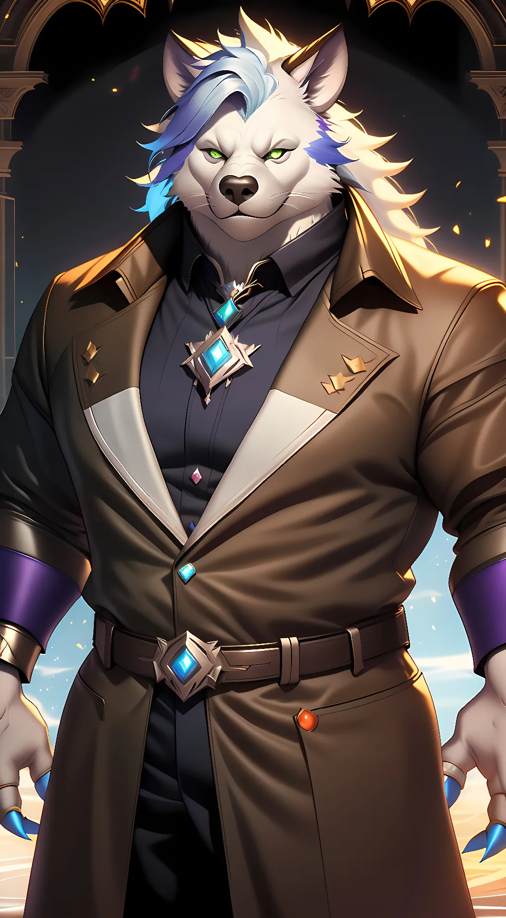 ai character: Kenzo Yasui background