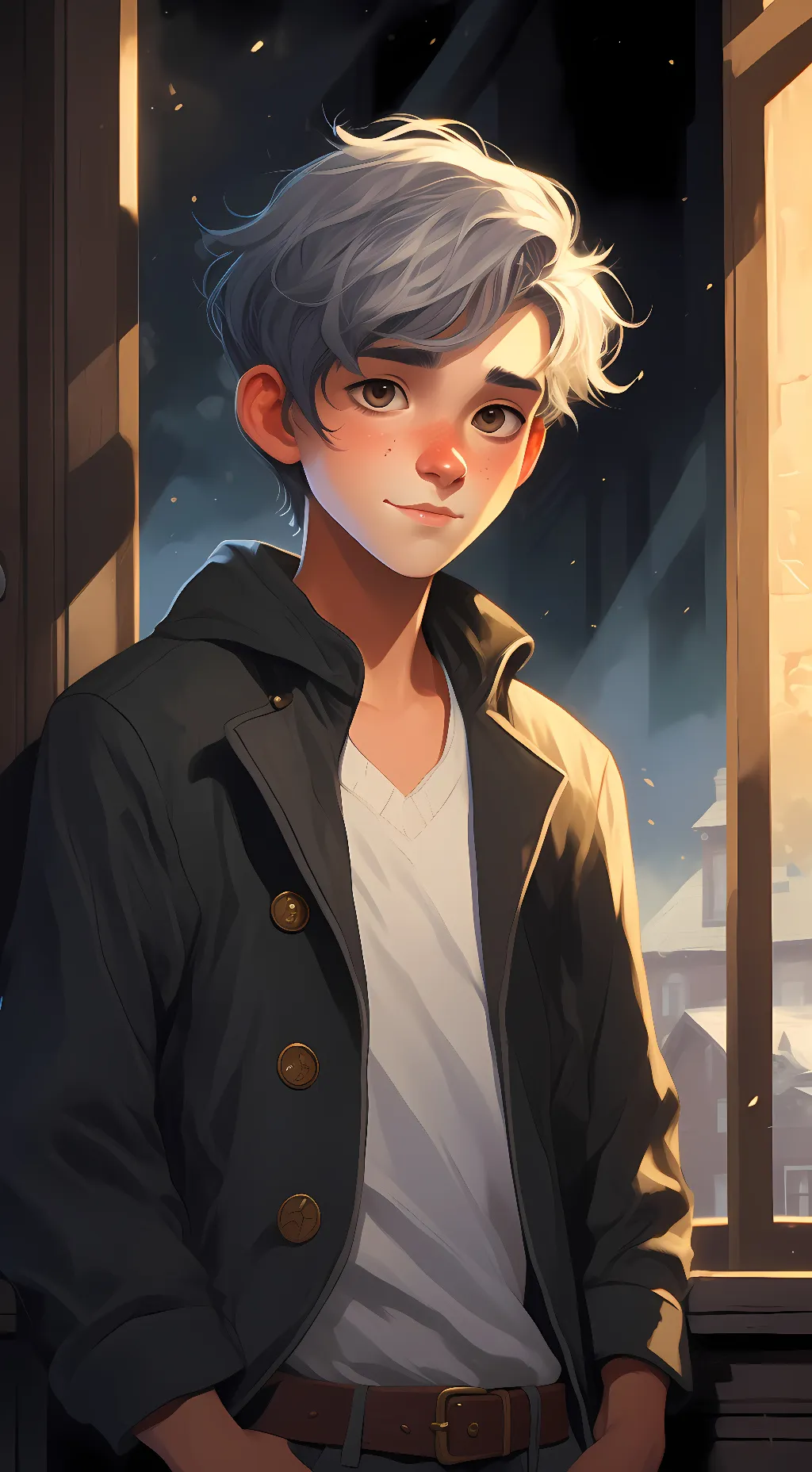 ai character: Asher background