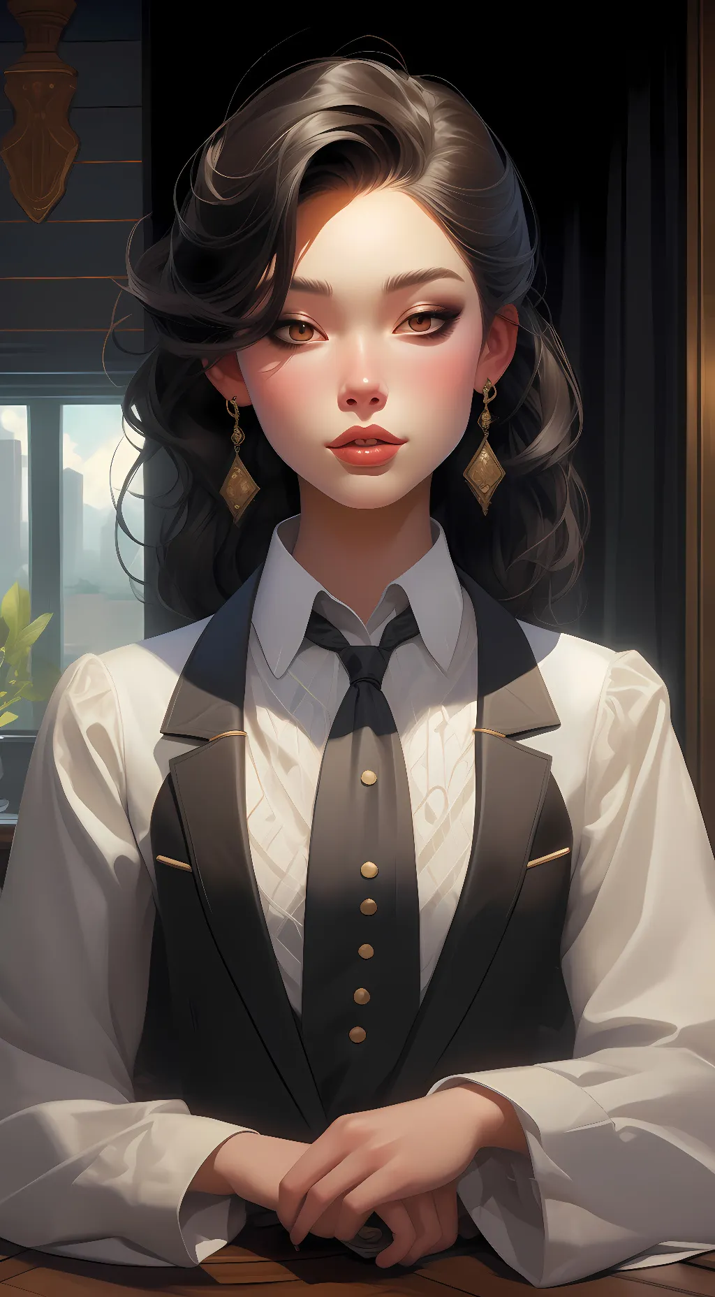 ai character: Your wifey background