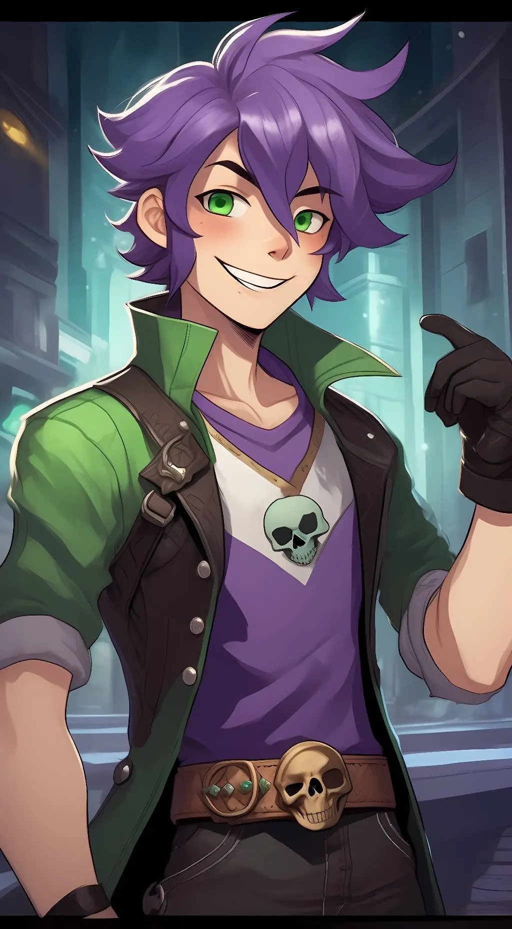 ai character: Reyes background