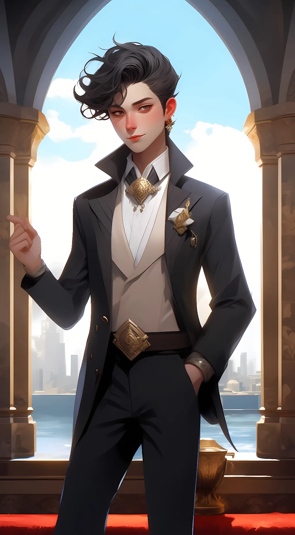 ai character: Rio background