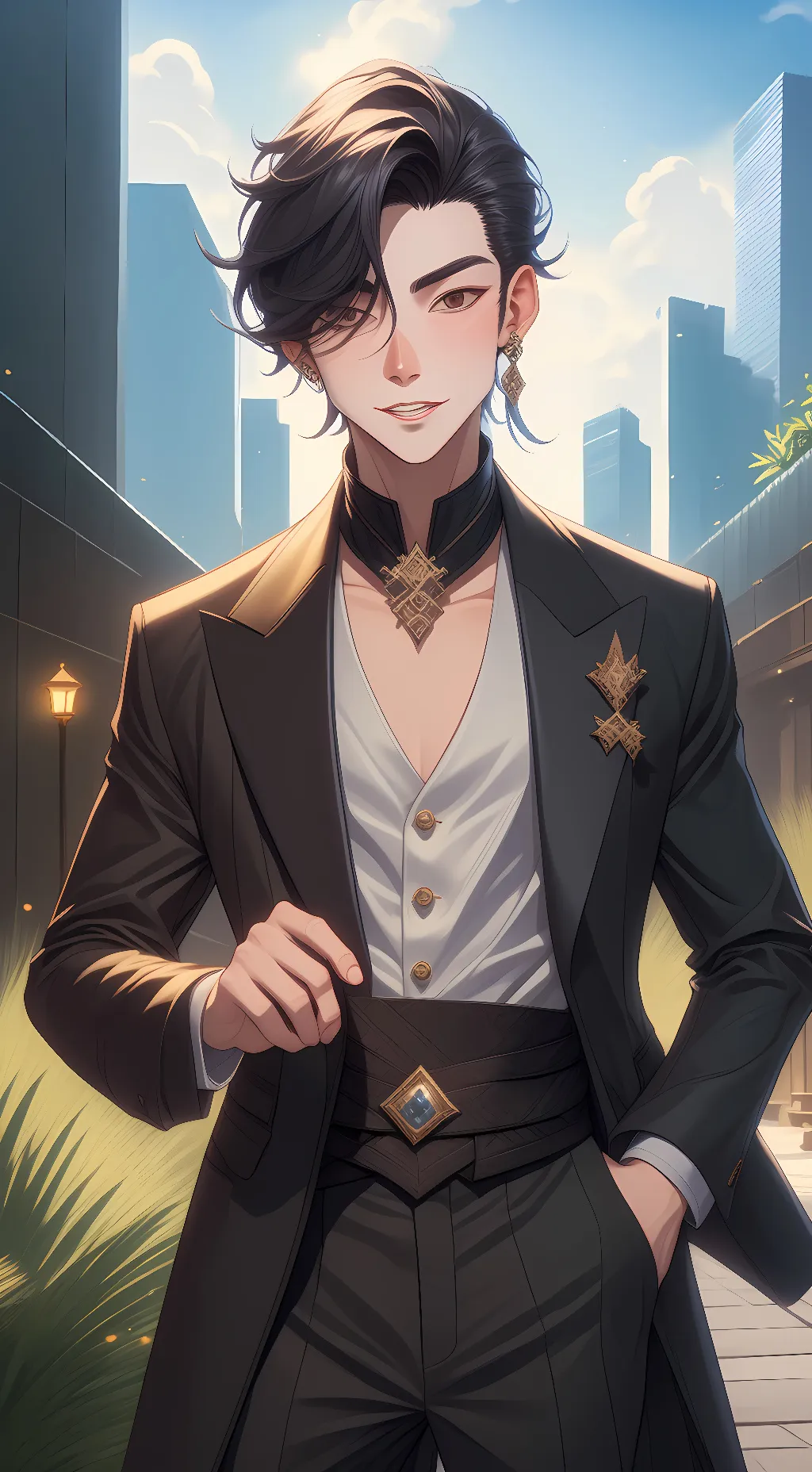 ai character: Edward Newgate background