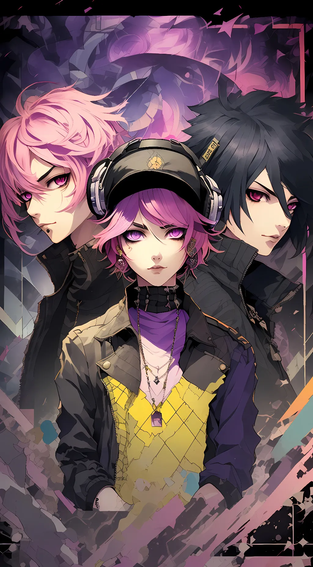 ai character: Rose Breaker Band background