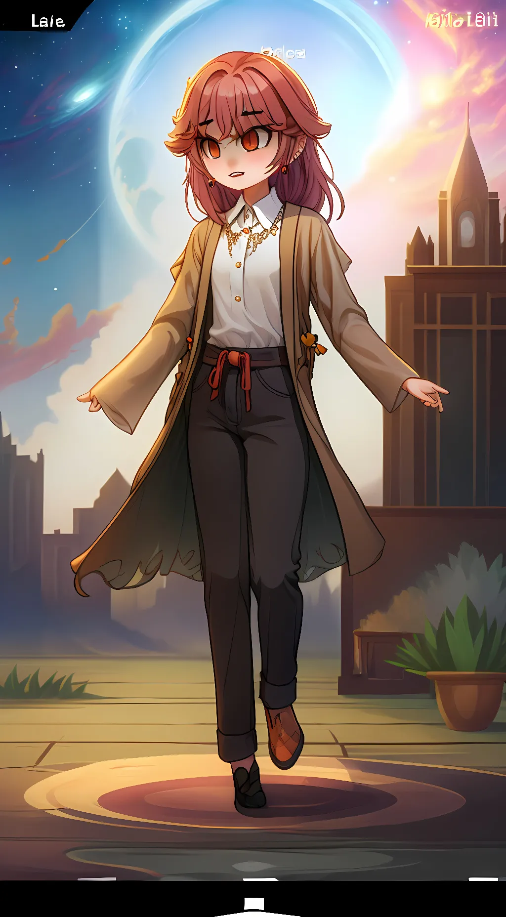 ai character: Aria Winters background