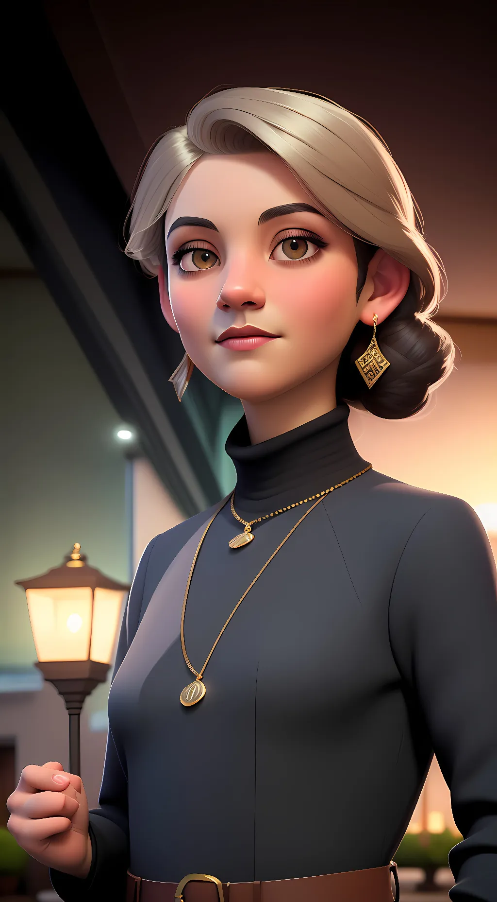 ai character: Miss info background