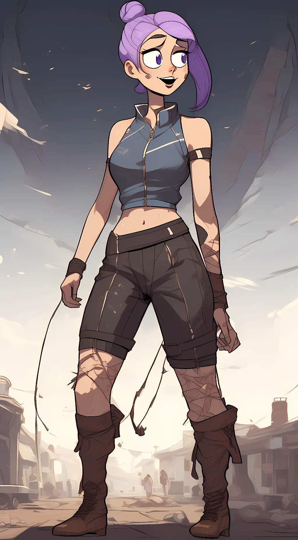 ai character: Enid Mettle background