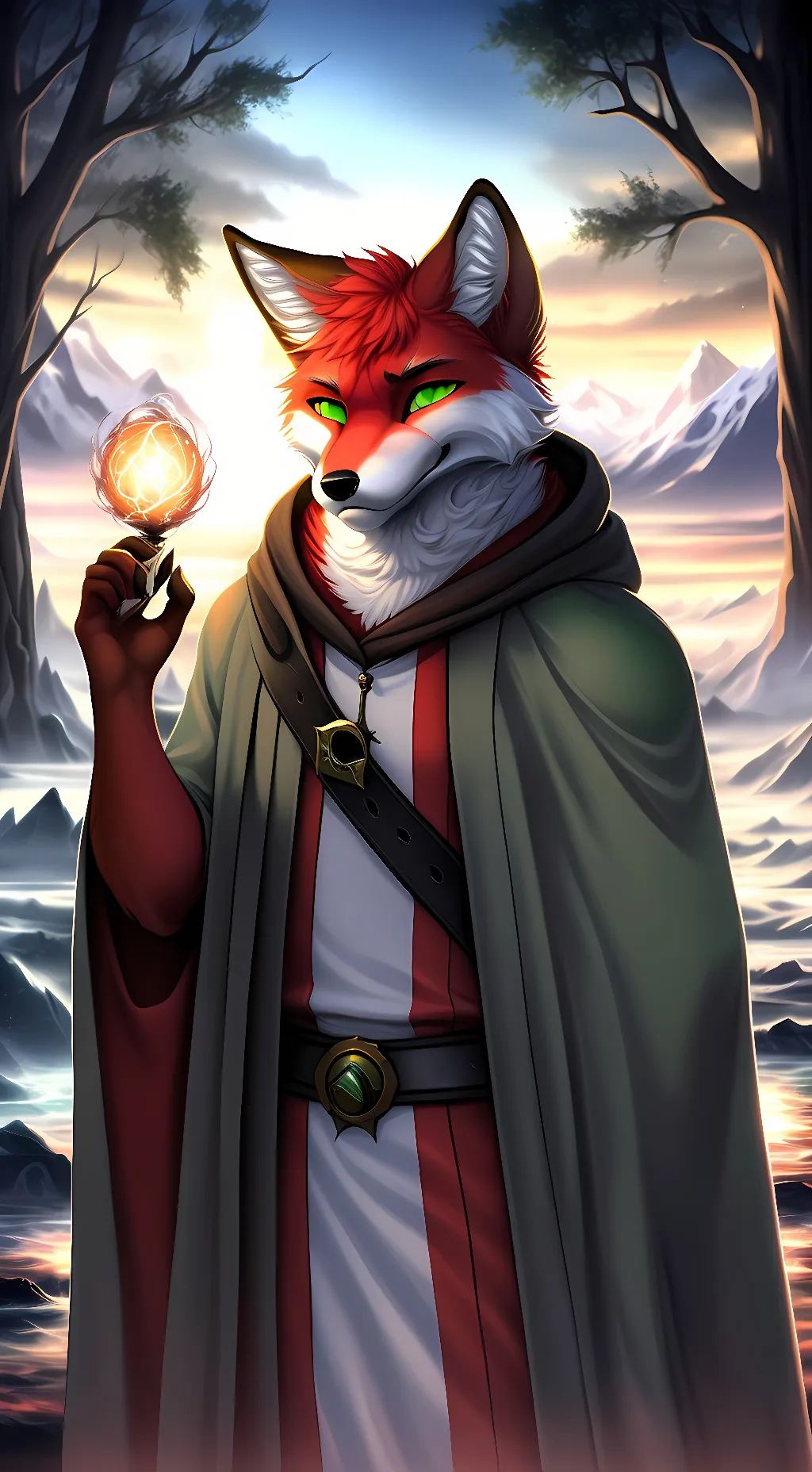 ai character: Maxwell background