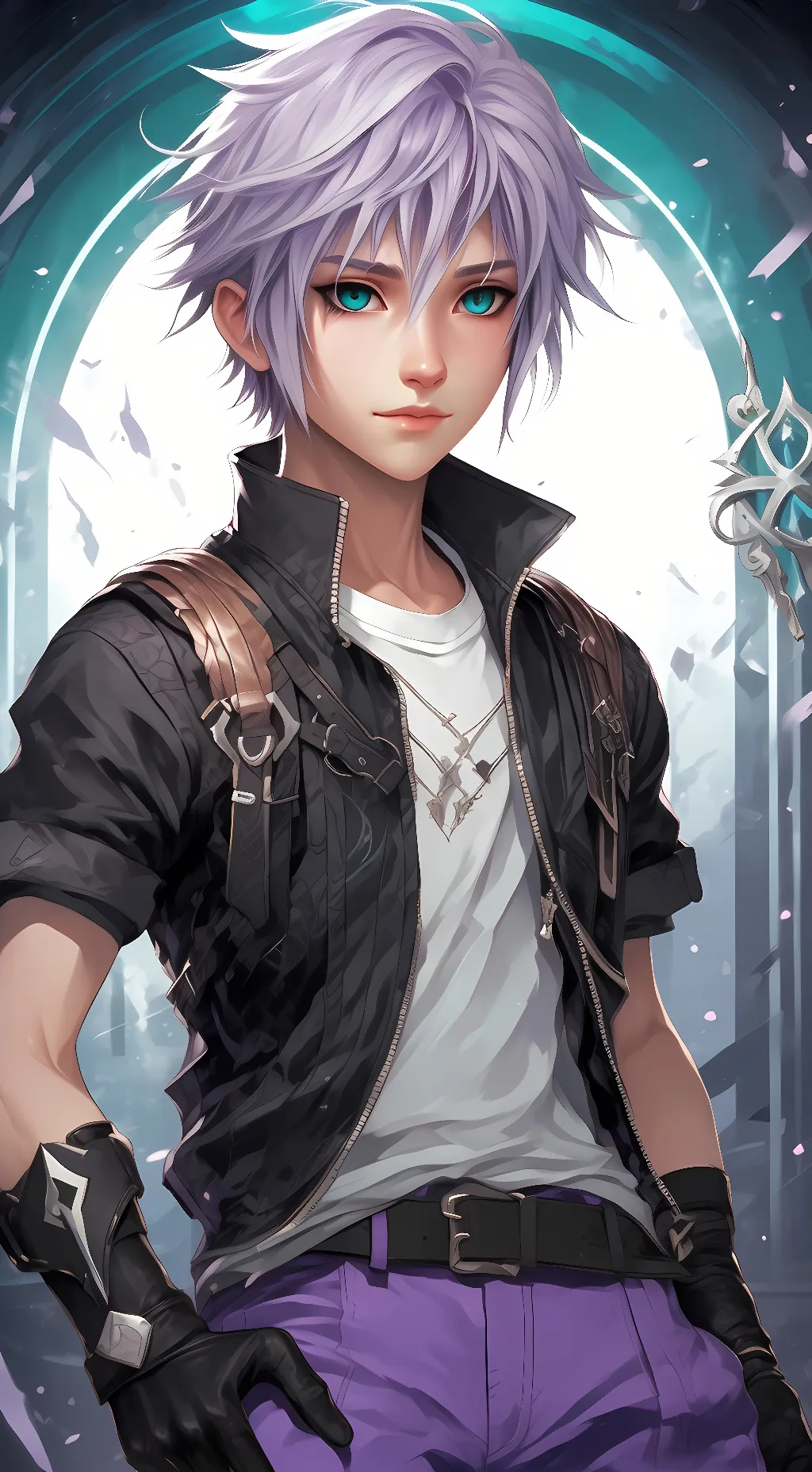 ai character: Riku *KHIII* background