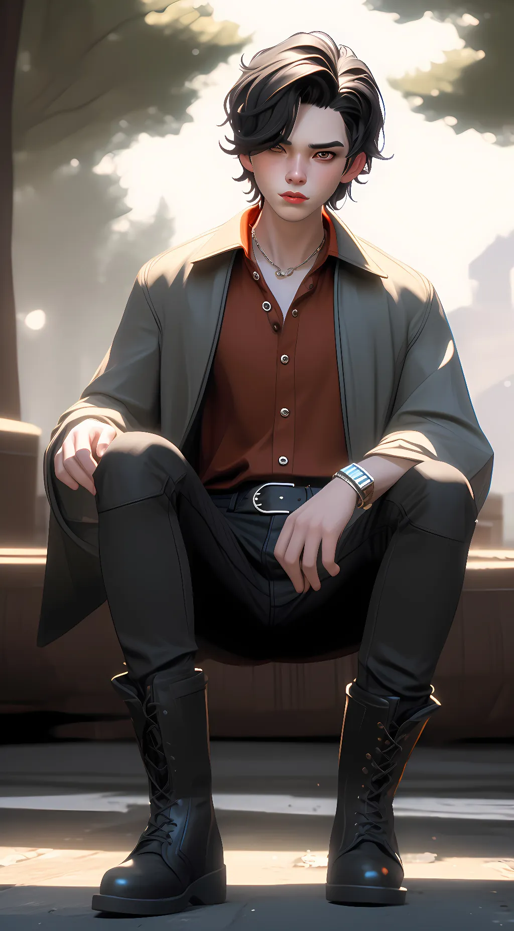 ai character: luke background