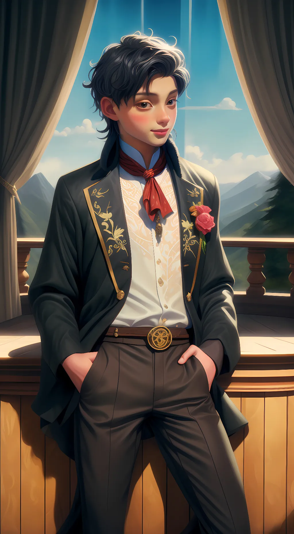 ai character: Arthur background