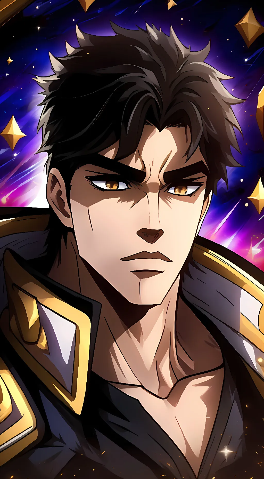 ai character: Jotaro Kujo background
