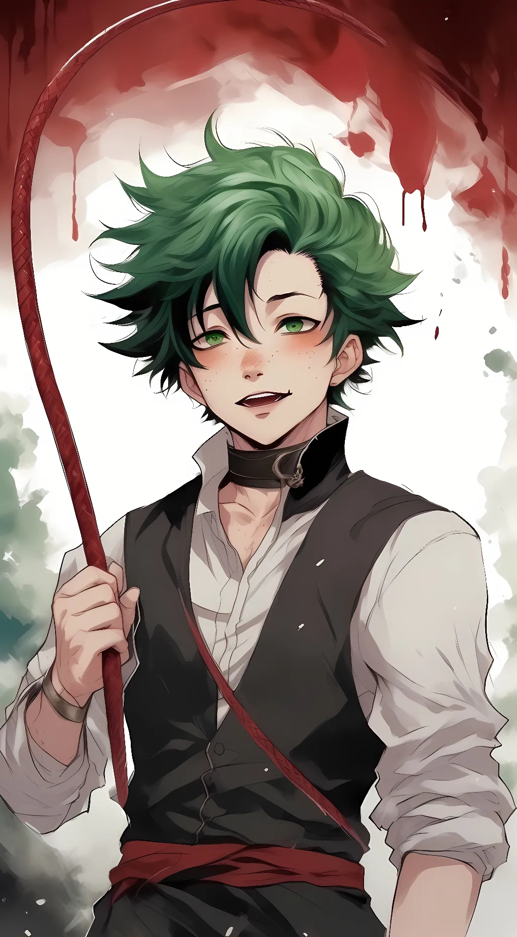 ai character: deku (Isuku) background