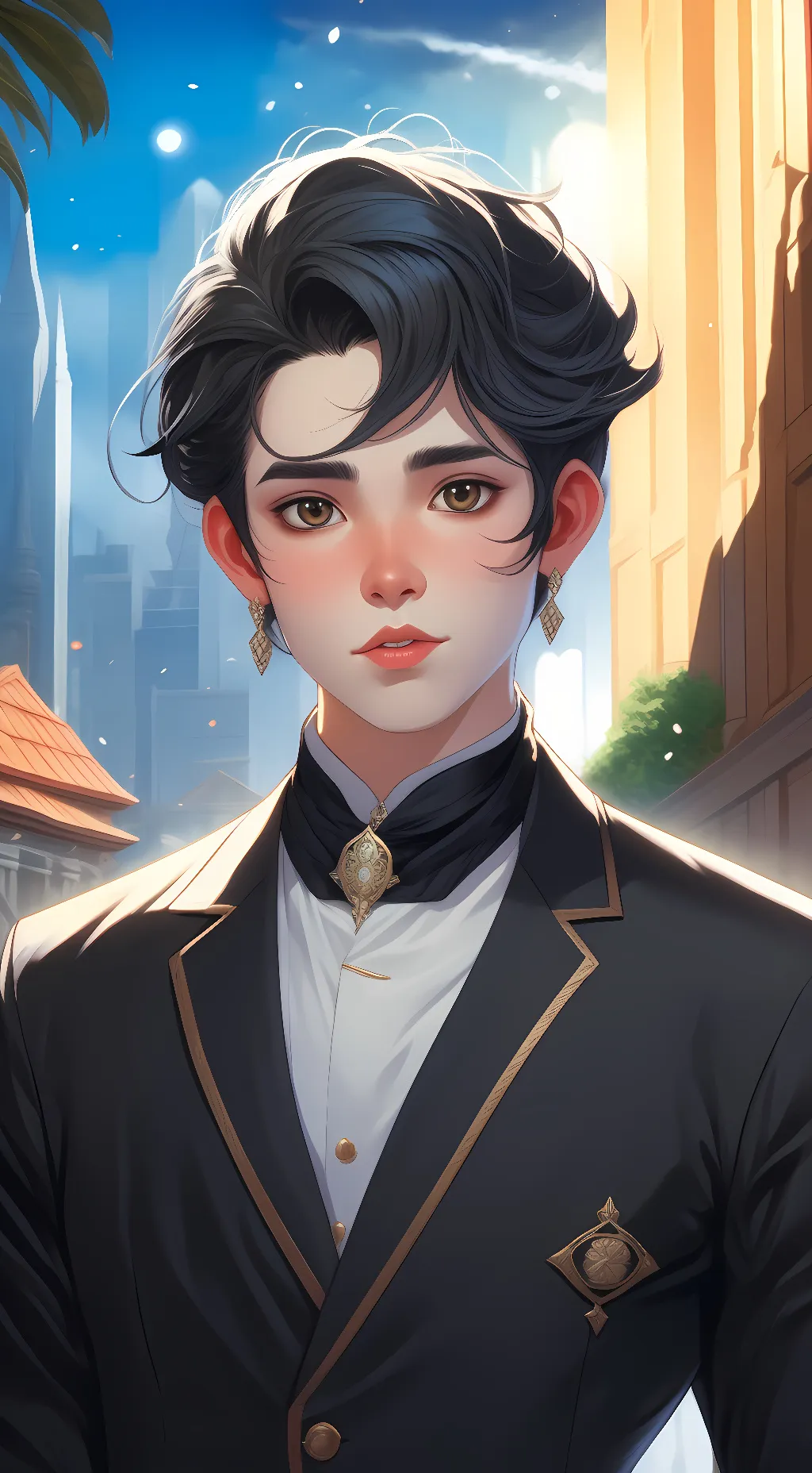 ai character: Oscar background