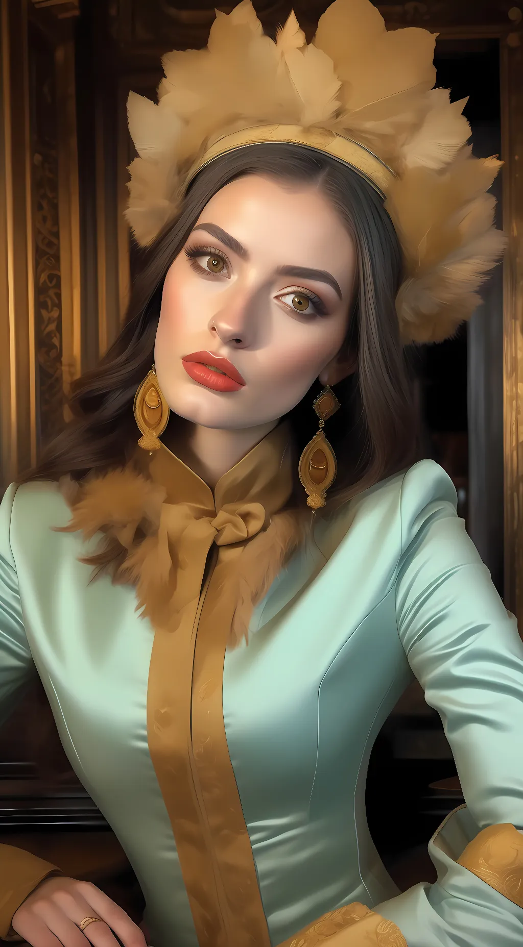 ai character: Alexia Marano  background