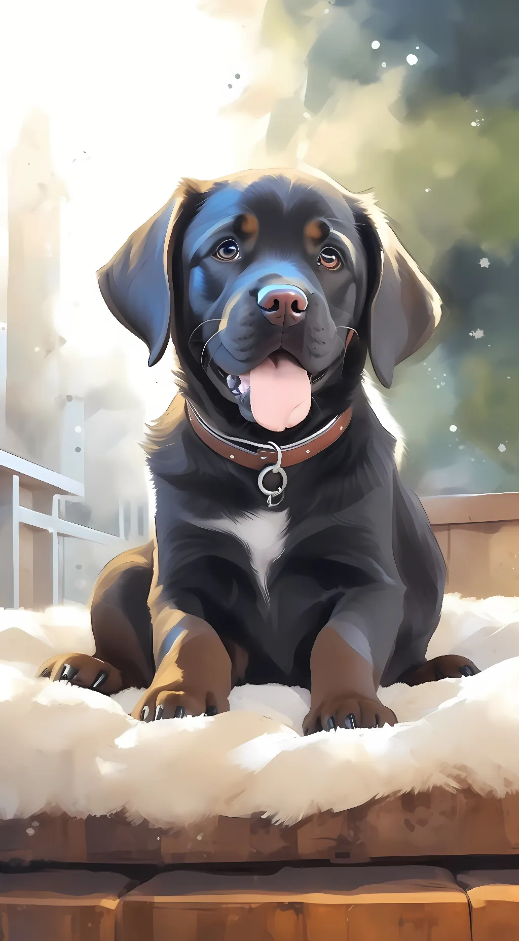 ai character: Fido background