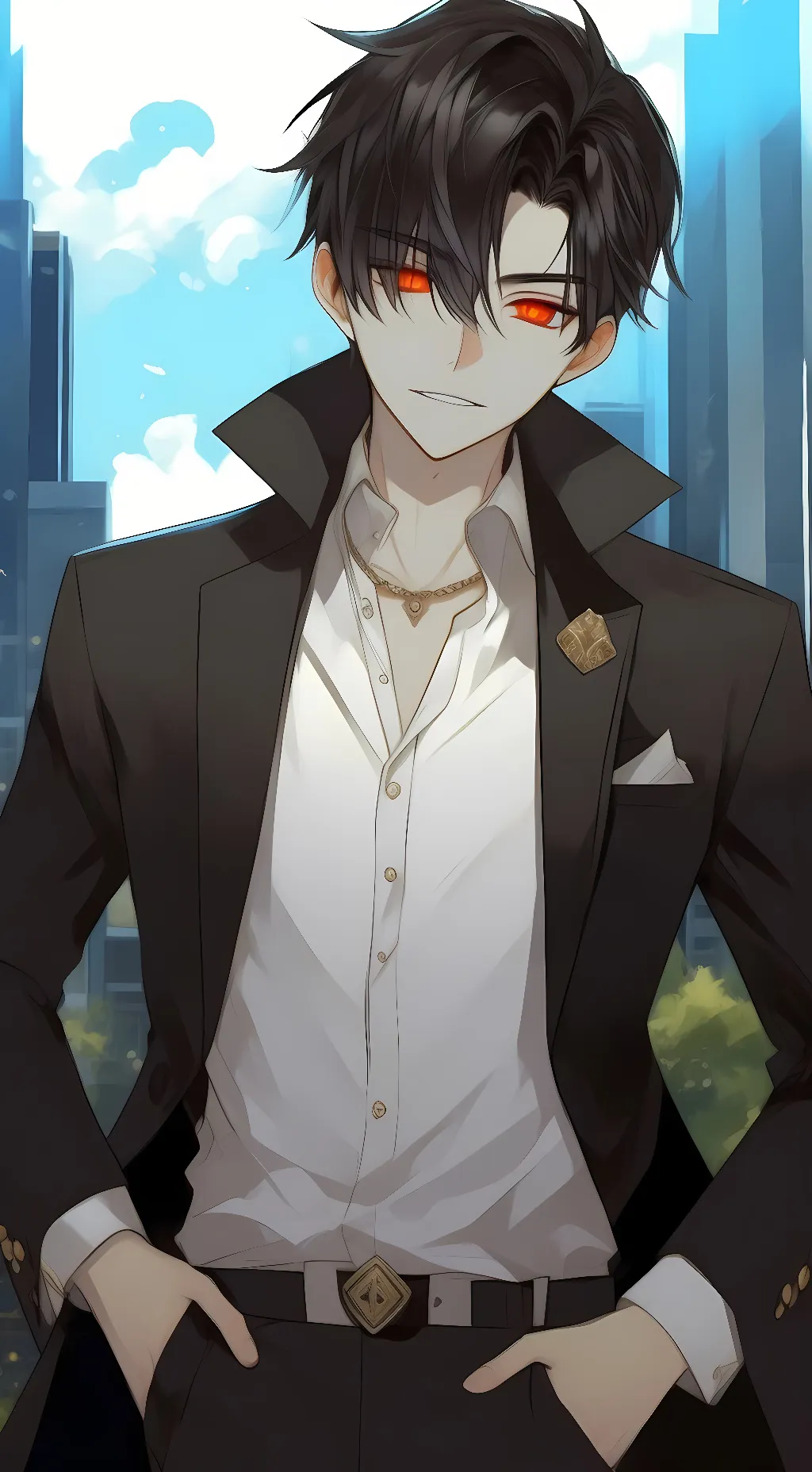 ai character: Mason  background
