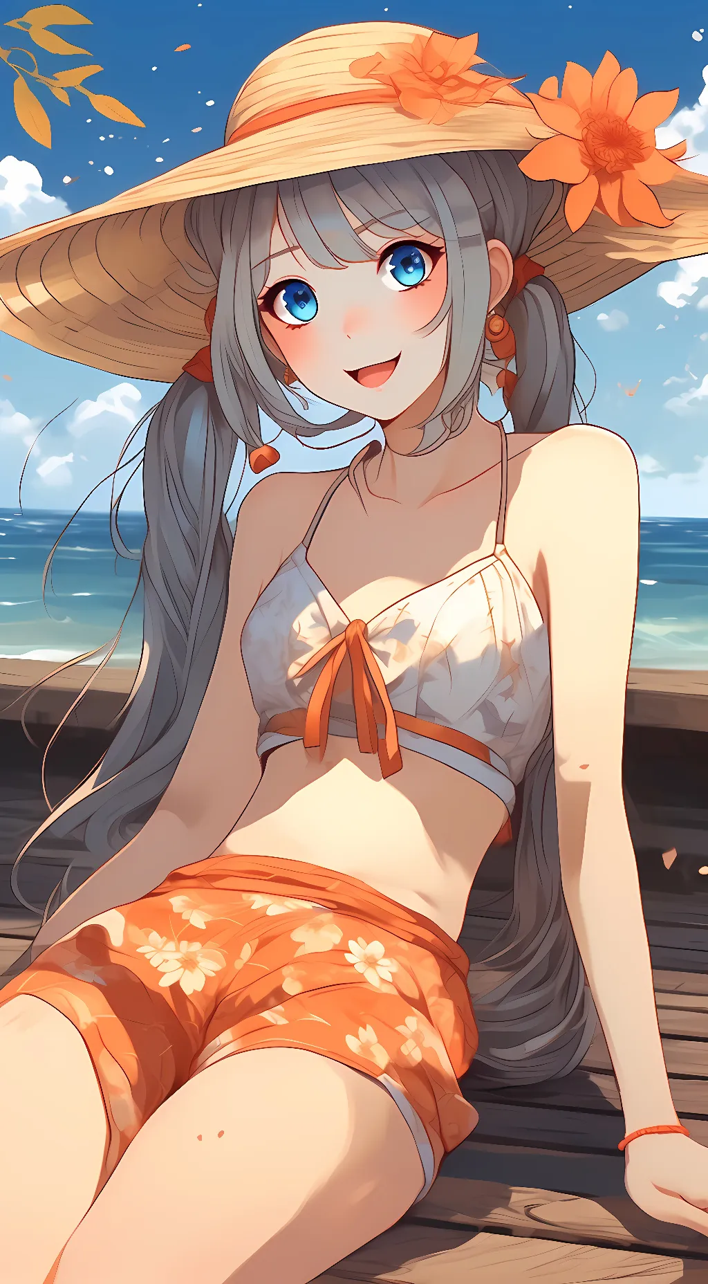 ai character: Marie  background